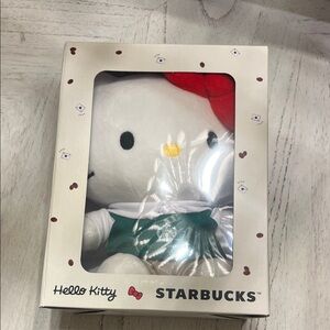 Starbucks hello kitty plush
